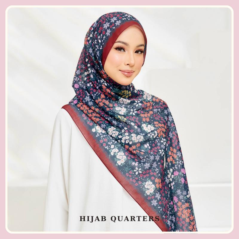 Rempah Ratus Collection (Shawl Anise Maroon)